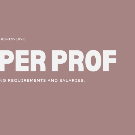 SuperProf Requirements and Salaries: What You Need to Know to Succeed